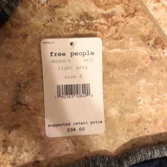 NWT Free People women’s leggings blue/gray S - Picture 2 of 5